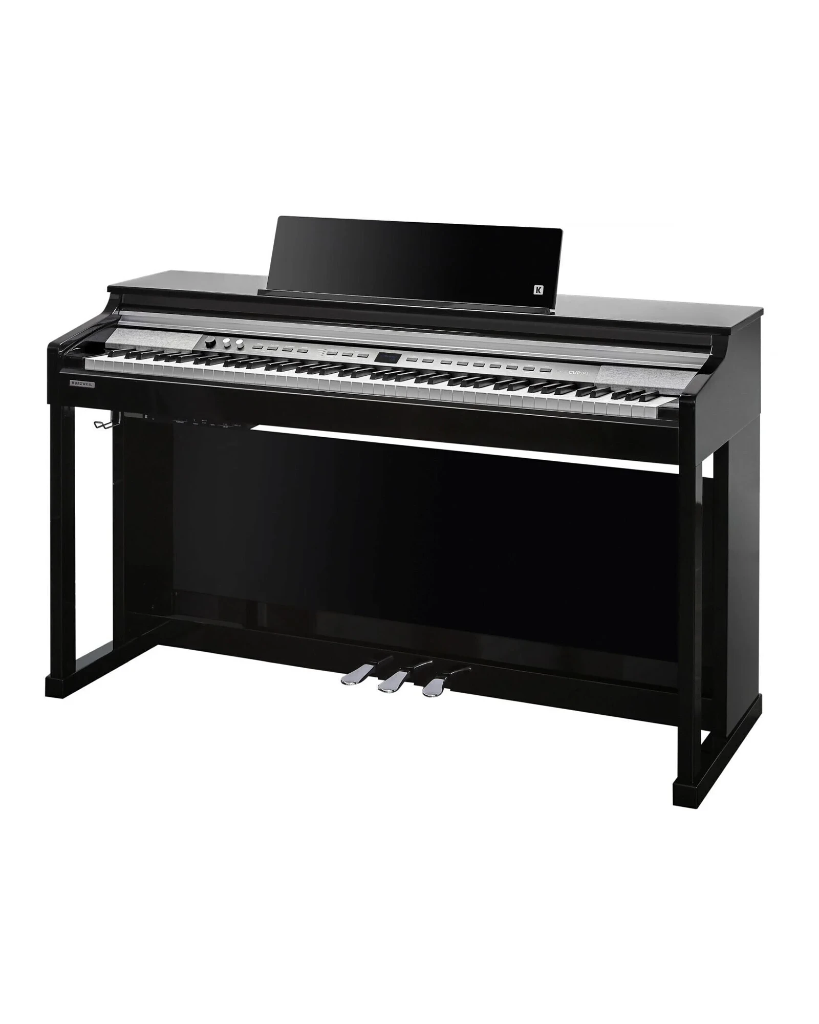 Kurzweil CUP P1 04 KURZWEIL CUP P1 Digital Piano Polished (Black) - Image 1